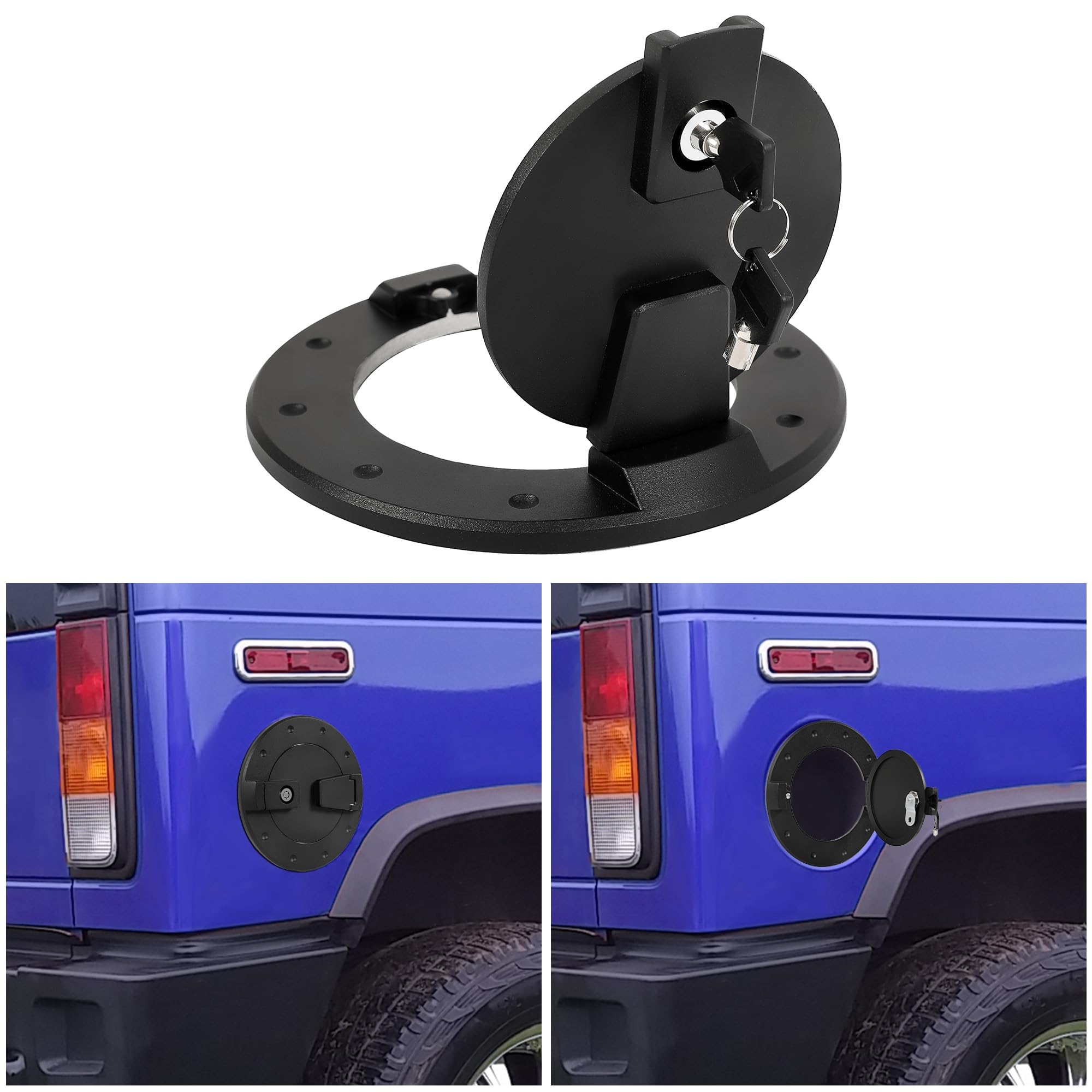 Amazon.com: KUAFU Locking Fuel Door Compatible with 2003-2009